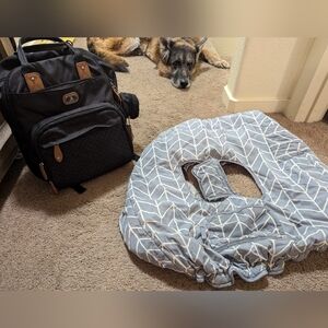 Diaper bag and cart cover